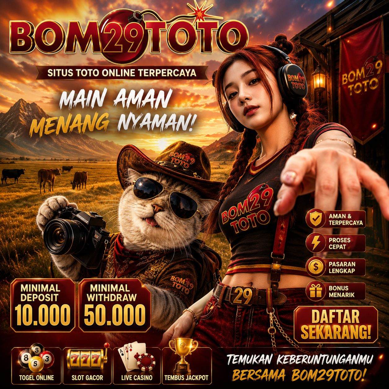 BOM29TOTO Bandar Togel Istimewa
